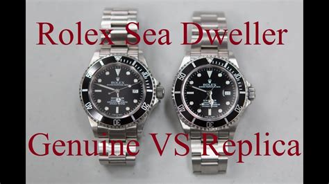 rolex sea dweller replica vs real|rolex sea dweller copy.